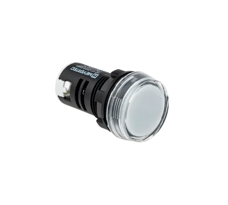 Сигнальная лампа, белый, 220V AC/DC IP65